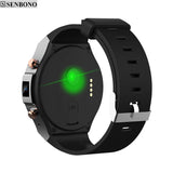 SENBONO H2 MTK6580 OS Android 5.1 ROM 16G RAM 1G Bluetooth Smart Watch support Wifi GPS 5M Camera Heart Rate for IOS Android